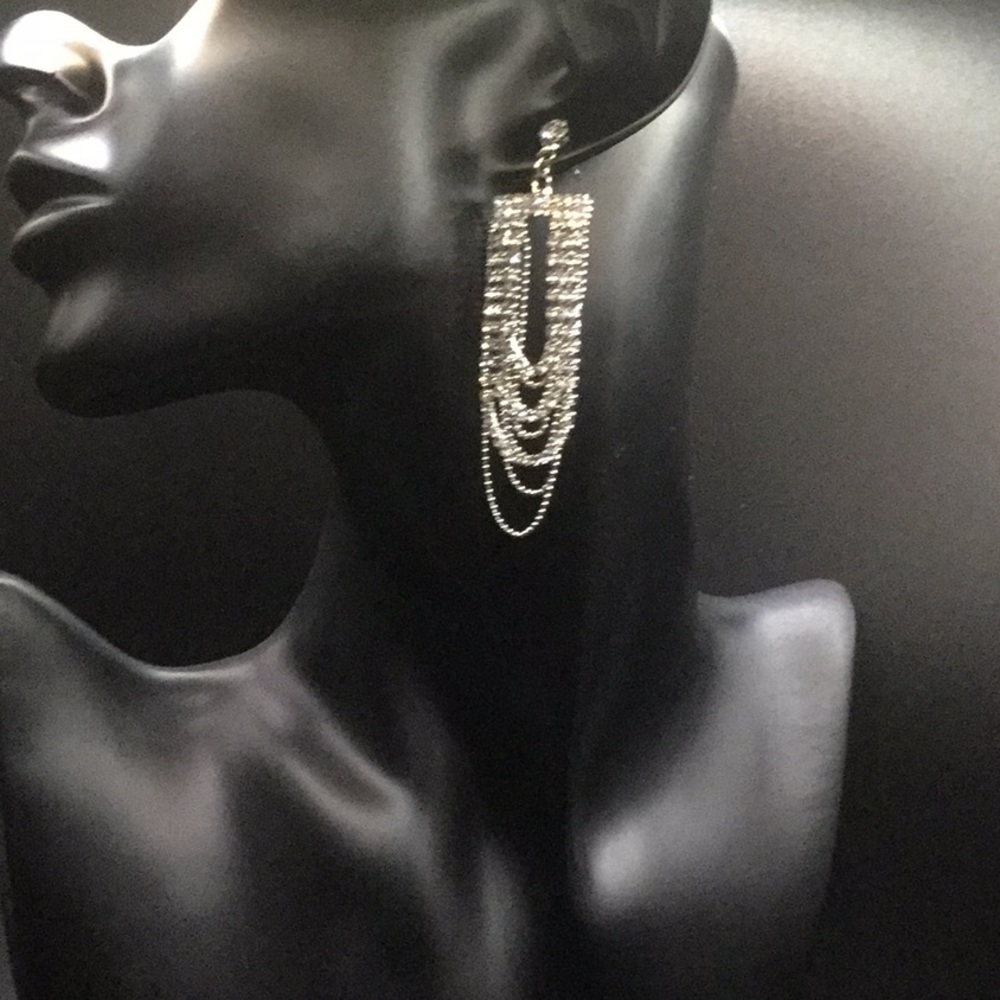 Opera Rhinestone Earrings
